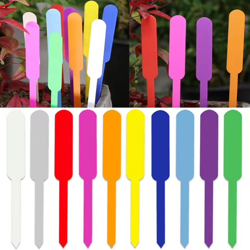 Garden Label Marker - 100 шт. водонепроницаемых пластиковых этикеток для