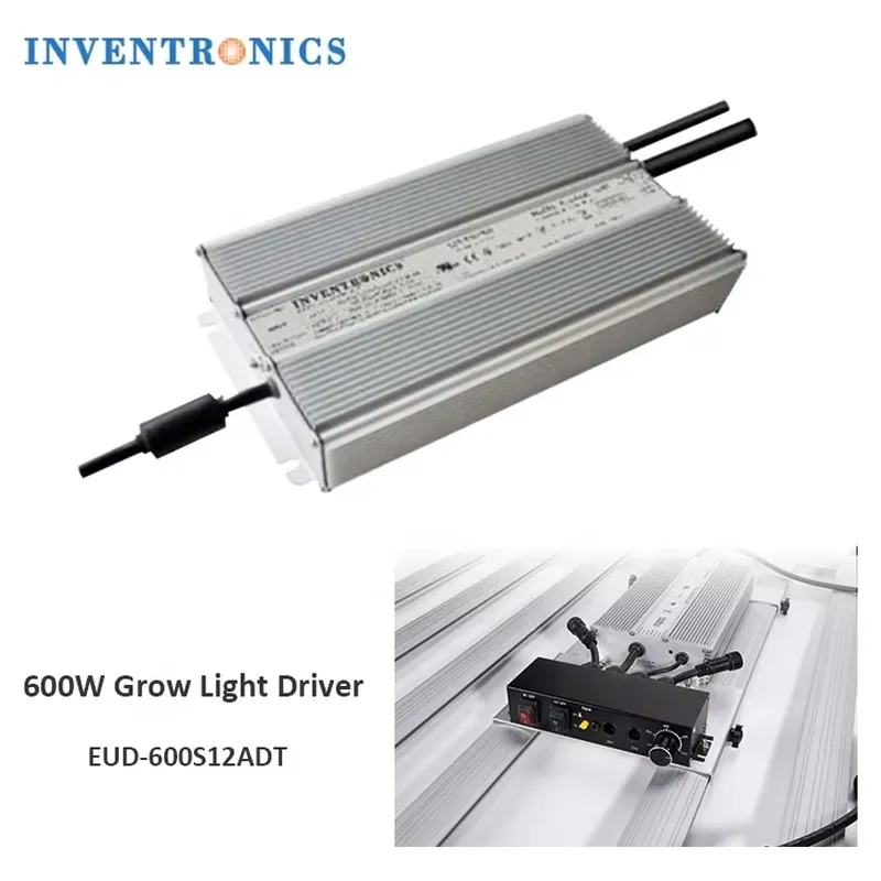Led Grow Light - Драйвер для фитосветильников Inventronics 0-10V EUD-600S12ADT