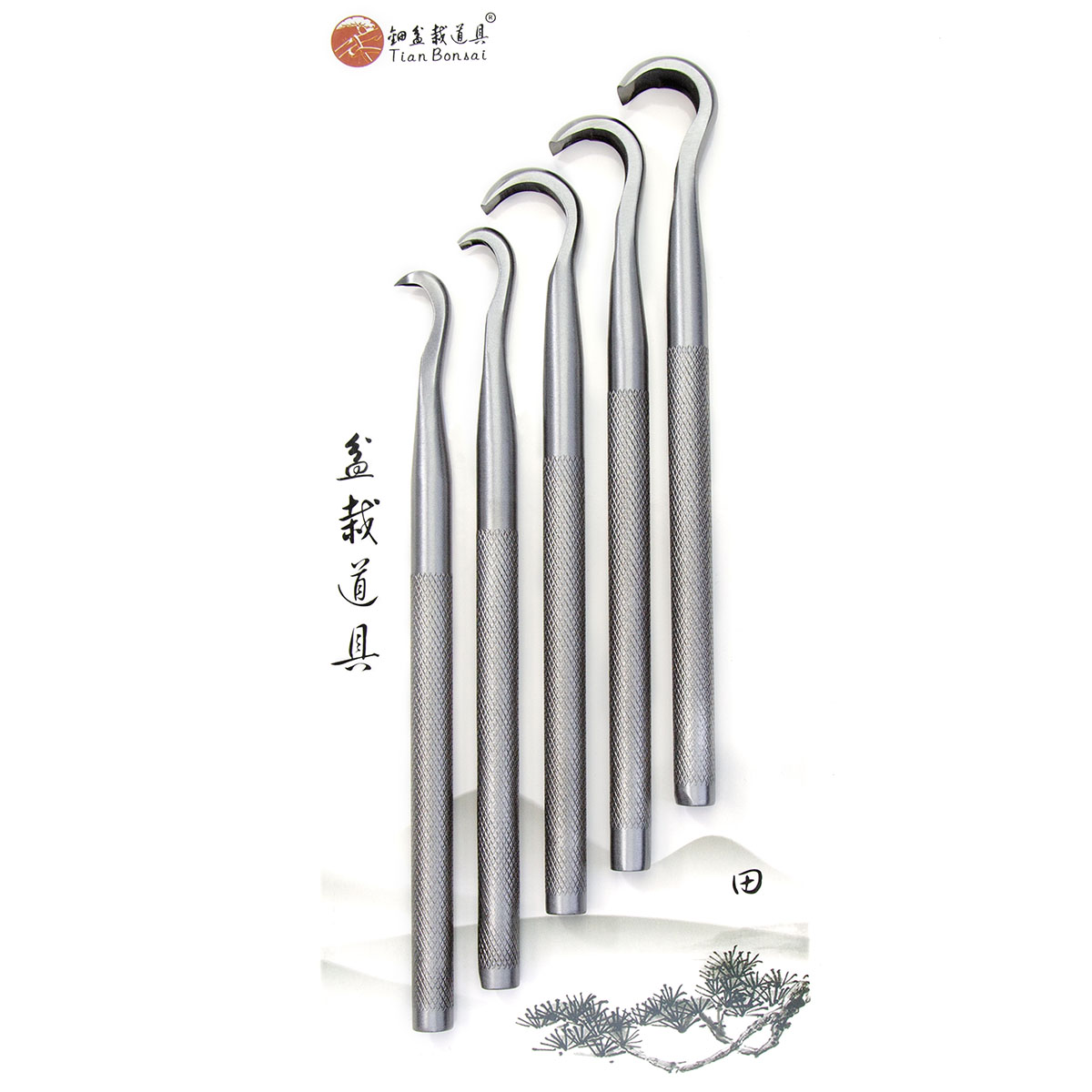 Набор инструментов для резьбы  – обзор и цена Bonsai Tool Set