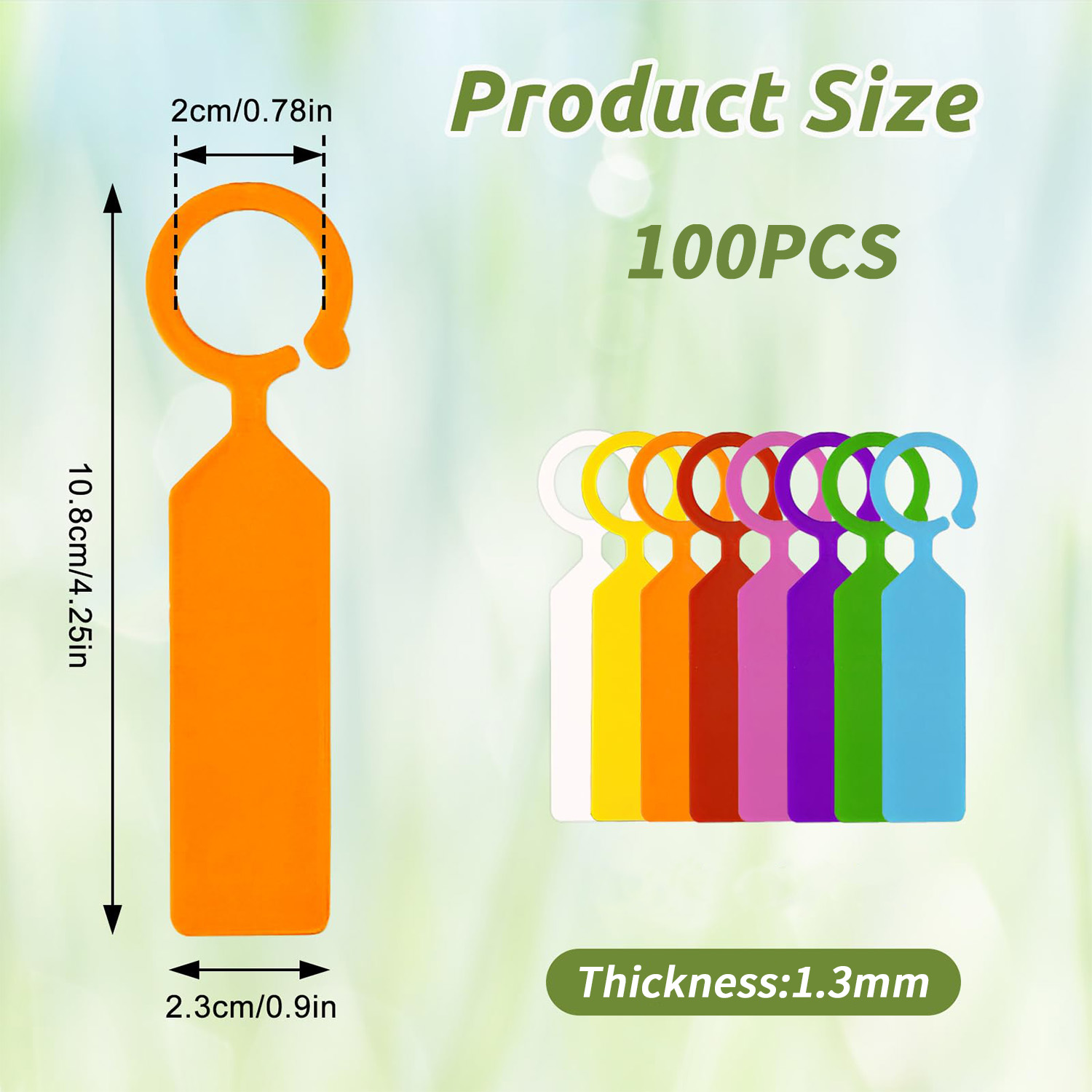 100 шт. пластиковых бирок для  – обзор и цена Garden Label Marker